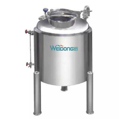 Cuve de stockage antirouille d'acier inoxydable, réservoir d'eau 100-5000L inoxydable