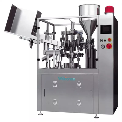 Machine de remplissage et de scellement de tubes de dentifrice 220V/380V semi-automatique