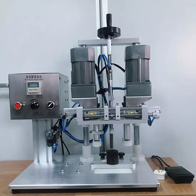 Bureau de capsulage de vis semi automatique de la machine 220V pour la bouteille