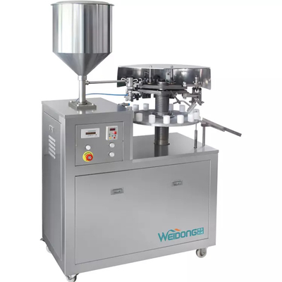 Machine de remplissage liquide cosmétique de baume étanche 0.6-0.8Mpa pratique