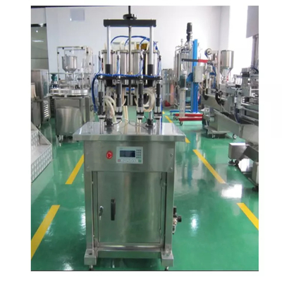 machine d'embouteillage de parfum de 380V 50HZ, machine de remplissage liquide de vide de 4 têtes