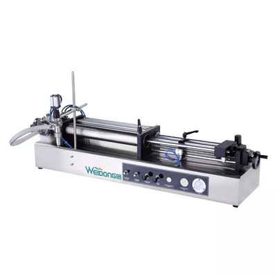 Machine de remplissage liquide cosmétique de pâte semi automatique pour la bouteille 10-250ML