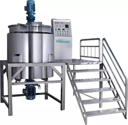 Mélangeur crème stable universel d'émulsifiant, machine d'émulsification de vide de médecine