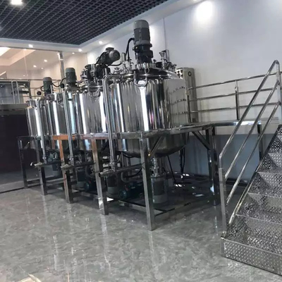 Mélangeur crème stable universel d'émulsifiant, machine d'émulsification de vide de médecine