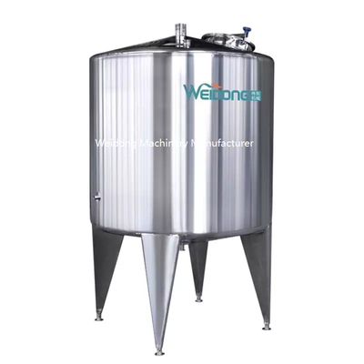 Réservoir mobile de RO de l'acier inoxydable 500L, réservoir universel de solides solubles pour l'eau de RO