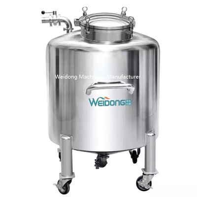 Réservoir mobile de RO de l'acier inoxydable 500L, réservoir universel de solides solubles pour l'eau de RO