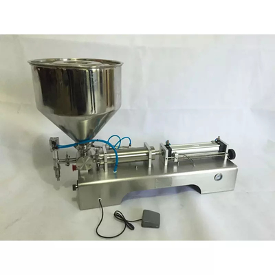 Acier inoxydable automatisé par piston pneumatique de la machine de remplissage 304 actionné à la main
