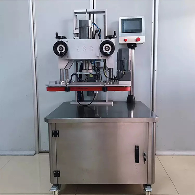 Équipement de capsulage de vis stable de bureau, machine universelle de boucheuse de remplisseur