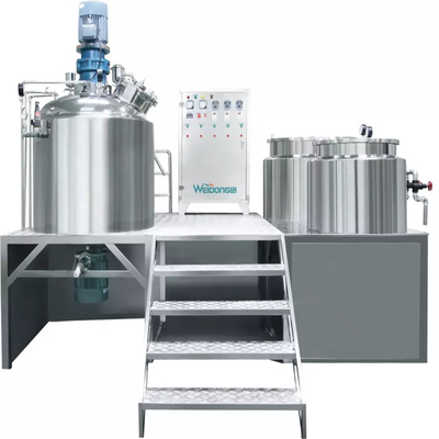 Mélangeur chimique d'émulsifiant d'homogénéisateur, cosmétique automatique de machine de mélangeur de lotion
