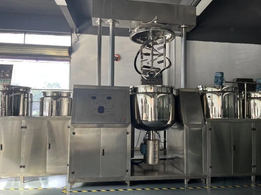 Homogénéisateur de mélangeur sous vide de SUS304 SUS316, machines de fabrication cosmétiques étanches