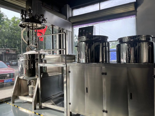 Homogénéisateur de mélangeur sous vide de SUS304 SUS316, machines de fabrication cosmétiques étanches