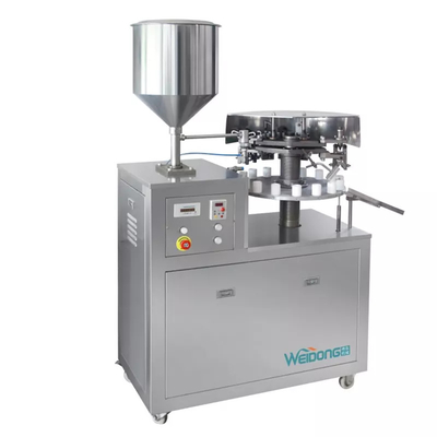 Remplissage automatique crème de tube et entraînement pneumatique de machine de cachetage