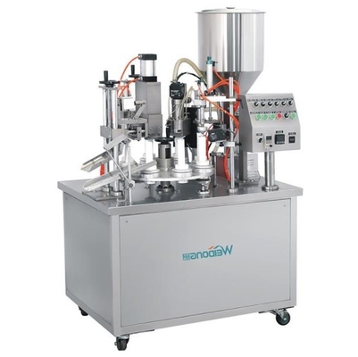 remplissage du tube 1.5KW et machine de cachetage stables antirouille semi automatiques