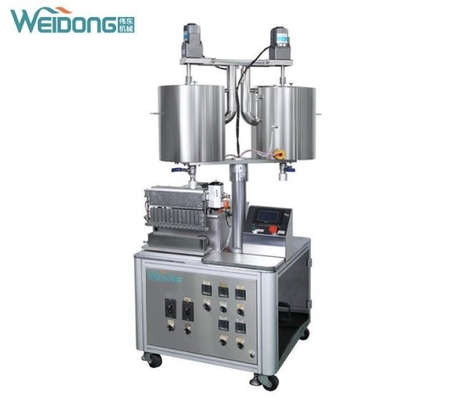 Machine de remplissage de rouge à lèvres d'acier inoxydable, ligne d'embouteillage automatique multifonctionnelle