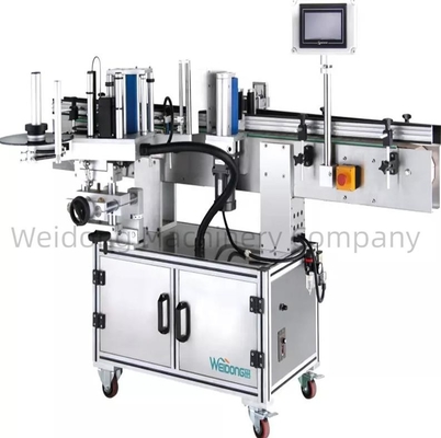 machine à étiquettes de capsulage remplissante double face 220V antirouille électrique
