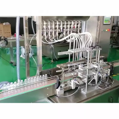 Machine à étiquettes de capsulage remplissante liquide de PLC avec 4/6/8/10 têtes