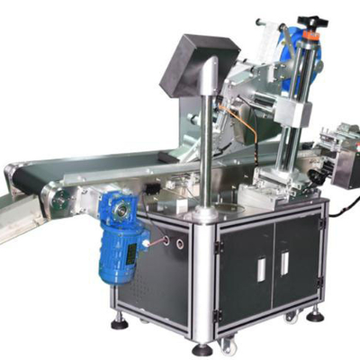 Machine à étiquettes latérale d'autocollant de double de SUS304 PLC, machine à étiquettes automatique antirouille