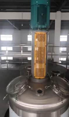 Agitateur de réservoir de mélange mobile 500L anticorrosif polyvalent