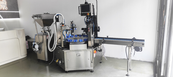 Machine de remplissage automatisée par 20-300ml d'acier inoxydable avec le capsulage