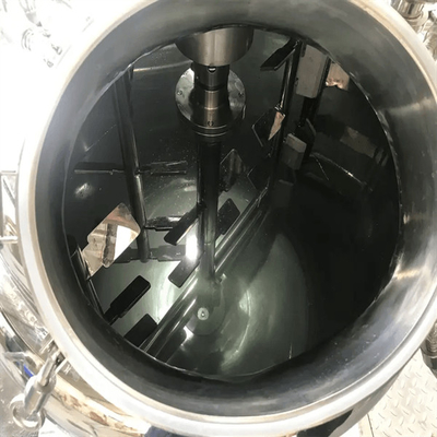 Pot de émulsification cosmétique de agitation bi-directionnel d'acier inoxydable de machine d'émulsifiant de 4200 r Min High Speed Sterilization
