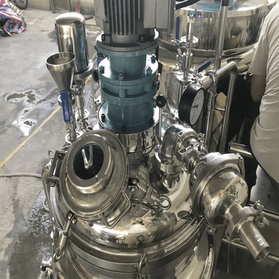Pot de émulsification cosmétique de agitation bi-directionnel d'acier inoxydable de machine d'émulsifiant de 4200 r Min High Speed Sterilization