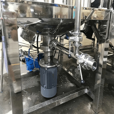 Pot de émulsification cosmétique de agitation bi-directionnel d'acier inoxydable de machine d'émulsifiant de 4200 r Min High Speed Sterilization
