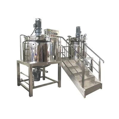 Pot de émulsification cosmétique de agitation bi-directionnel d'acier inoxydable de machine d'émulsifiant de 4200 r Min High Speed Sterilization