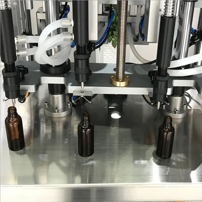 Vide remplissant automatique d'équipement de production de parfum de 4 têtes pratique