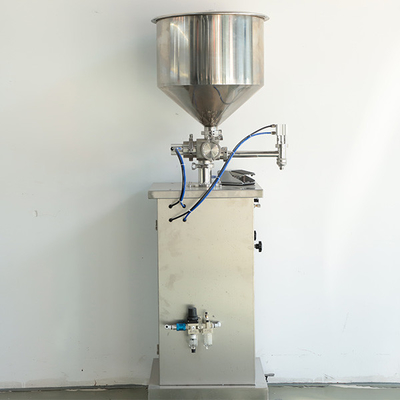 Acier inoxydable semi automatisé de la machine de remplissage de liquide de pâte 304 verticaux