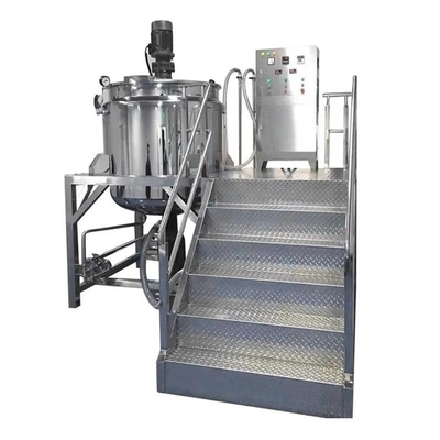 3000r / Réservoir de émulsification de homogénisateur de vide de Min Cosmetic Emulsifier Mixer Machine