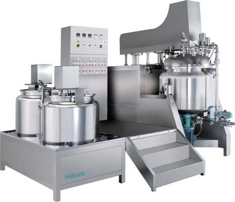 chaîne de production cosmétique de maquillage de mélangeur d'émulsifiant de 5.5kW 5000L