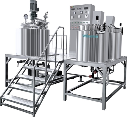 chaîne de production cosmétique de maquillage de mélangeur d'émulsifiant de 5.5kW 5000L