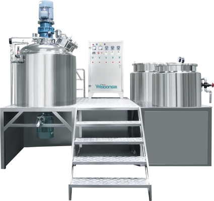 chaîne de production cosmétique de maquillage de mélangeur d'émulsifiant de 5.5kW 5000L