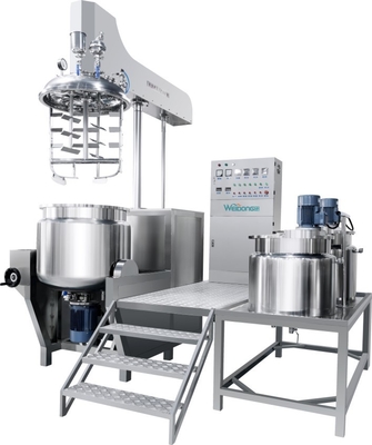 chaîne de production cosmétique de maquillage de mélangeur d'émulsifiant de 5.5kW 5000L