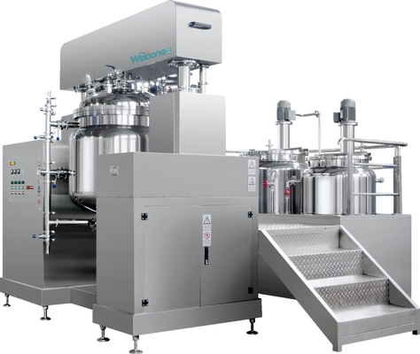 Mélangeur d'émulsifiants cosmétiques en acier inoxydable avec commande PLC Capacité 5000L