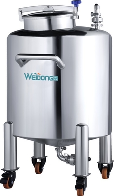 Cuve de stockage stérile d'acier inoxydable pour l'eau épurée 50L à la capacité 20T
