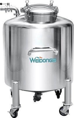 Cuve de stockage stérile d'acier inoxydable pour l'eau épurée 50L à la capacité 20T