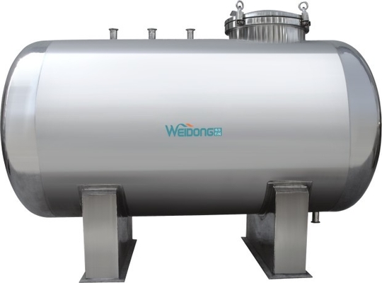 Cuve de stockage stérile d'acier inoxydable pour l'eau épurée 50L à la capacité 20T