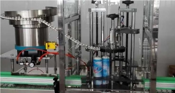 300ml a automatisé la machine de remplissage pour la chaîne de production remplissante automatique d'aérosol