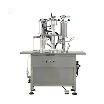 Les pulvérisateurs semi automatiques de corps de machine de remplissage d'aérosol de précision parfument le coffre-fort d'aérosol pour fonctionner