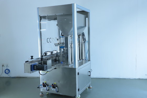 10 têtes 450 kg machine de remplissage de liquide cosmétique avec alimentation 220V 50Hz