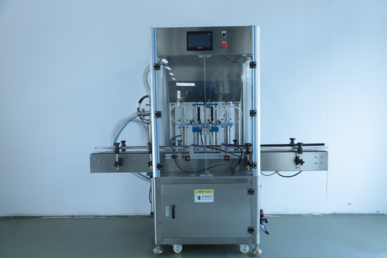 10 têtes 450 kg machine de remplissage de liquide cosmétique avec alimentation 220V 50Hz