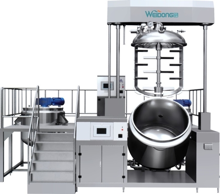 puissance de la dimension adaptée aux besoins du client par mélangeur cosmétique 2.2-30KW de l'émulsifiant 100-5000L