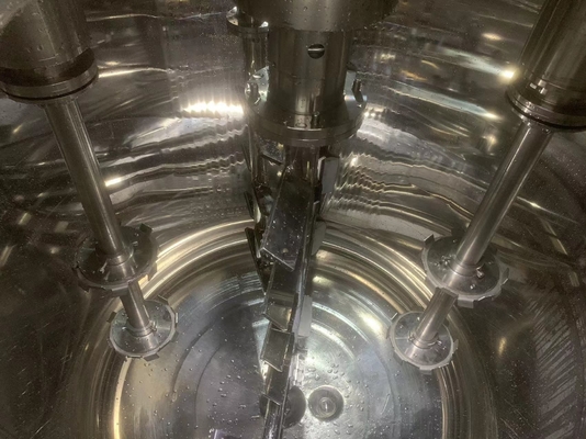 système élevé 5000L de vide de sécurité de mélangeur cosmétique d'émulsifiant de 220V 380V