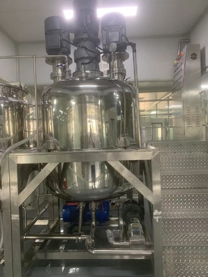 Méthode de chauffage liquide de vapeur d'agitateur de mélangeur d'acier inoxydable