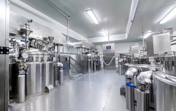 2.2KW PLC contrôle mélangeur émulsifiant cosmétique 1 an de garantie