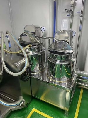 Émulsifiant fixe de mélangeur de vide pour le laboratoire cosmétique de la crème 10L