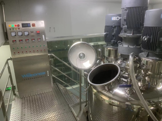 Agitateur de mélangeur de liquide personnalisé avec système de vide 30 kW