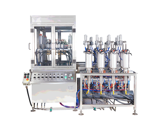 Machine de remplissage de liquide cosmétique à commande numérique AC380V 50HZ 1.1KW