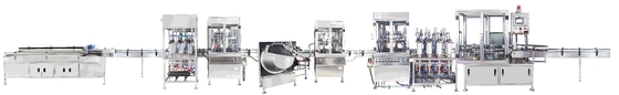 Machine de remplissage en aérosol entièrement automatique configuration 3600C
